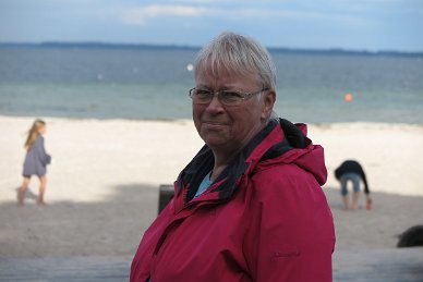 Am Strand von Eckernförde