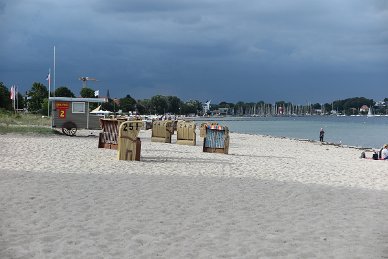 Am Strand von Eckernförde