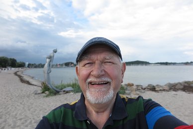 Am Strand von Eckernförde