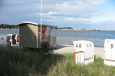 Am Strand von Eckernförde